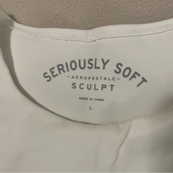 Aeropostale Seriously Soft Sculpt Tank Top Bundle Black and White Large - Picture 2 of 8